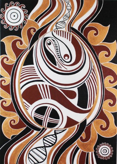 Source of Life - a Paint Artowrk by Anna Mamchur ART